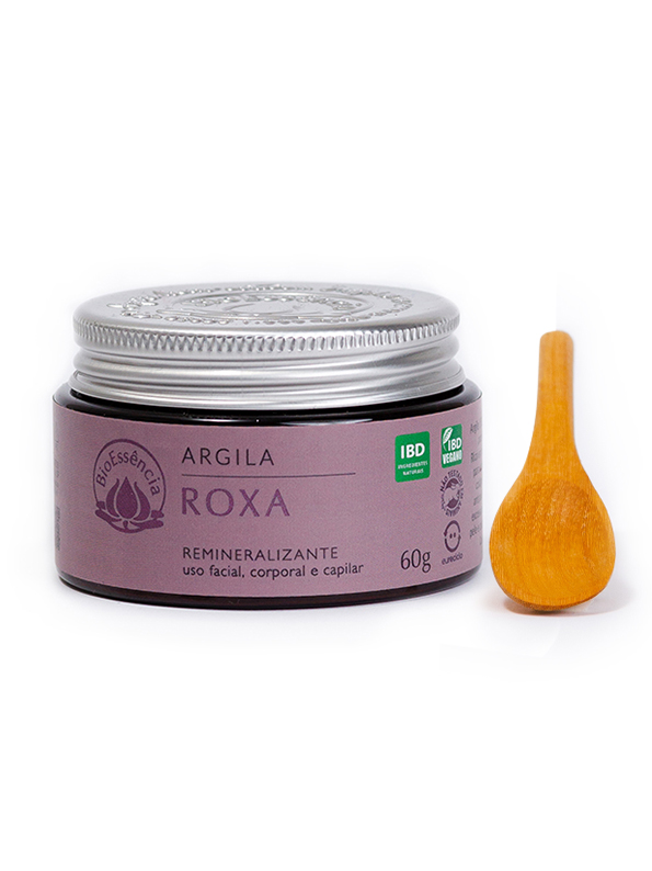 Argila Roxa 60g - Bioessencia