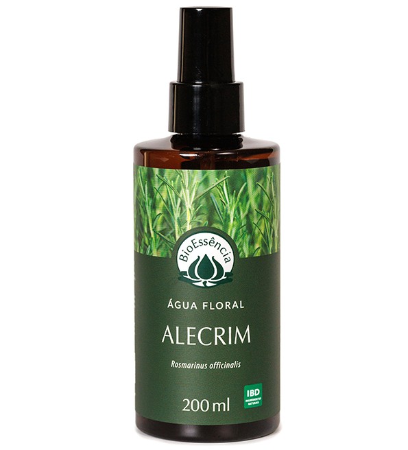 Água floral Alecrim 200ml- Bioessencia