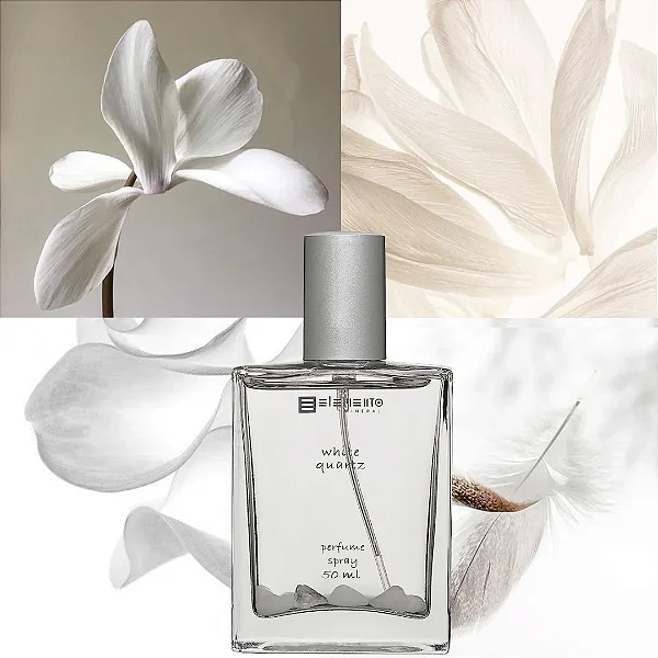 White Quartz Perfume Spray 50ml - Elemento Mineral