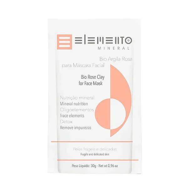 Bio Argila Rosa 30g - Elemento Mineral