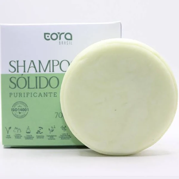Shampoo Sólido Purificante 70g - Eora