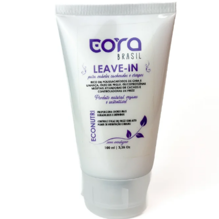 Leave in para cabelos cacheados e crespos 100g - Eora