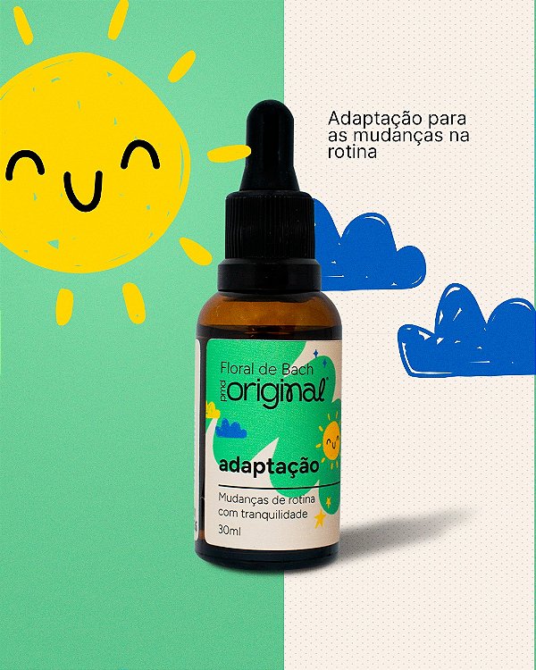 Composto Floral de Bach para Crianças - Kids - Adaptação - 30ml