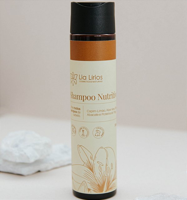 Shampoo Nutritivo 300ml - Lia Lírios