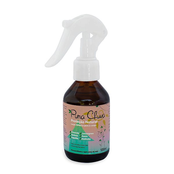 Loção Bifasica Proteção Natural - Repelente 100ml - Pura Chuva