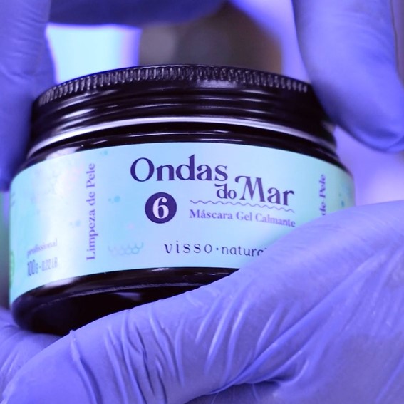 Máscara em gel Calmante -  Ondas do Mar 100g - Visso