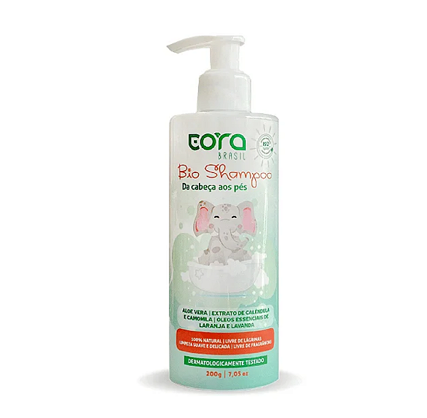 Bio Shampoo da cabeça aos pés 200g - Eora