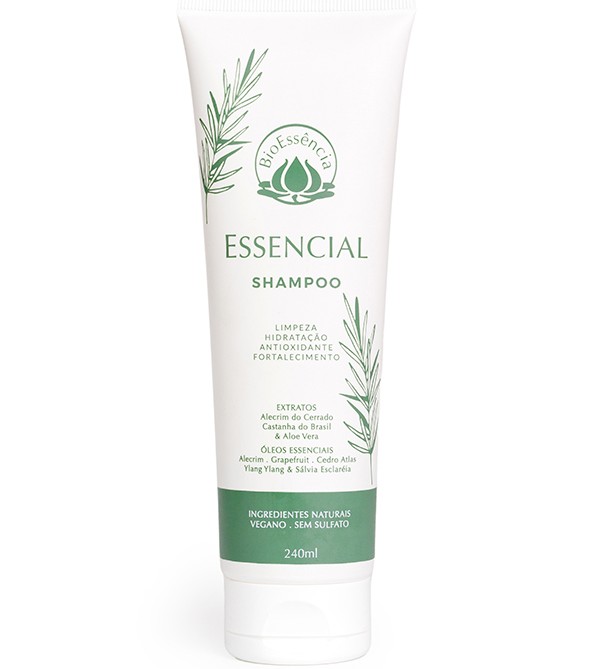 Shampoo Essencial 240ml - Bioessência