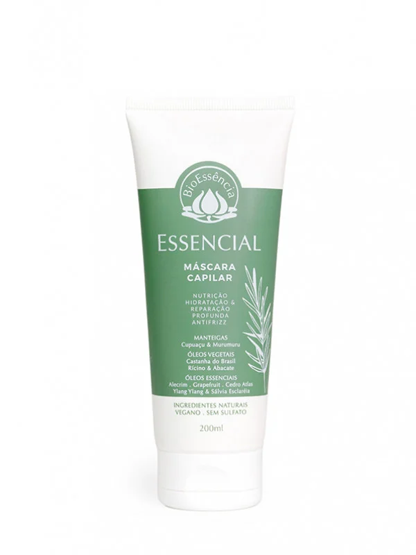 Máscara capilar Essencial 200ml - Bioessência