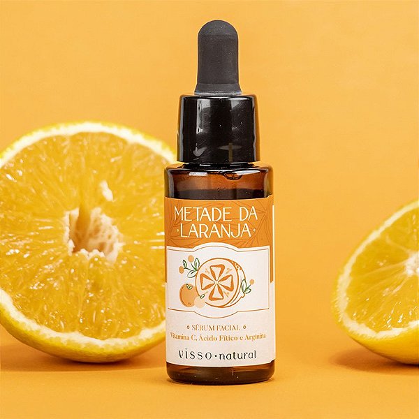 A metade da Laranja -  Fluido de Vitamina C 30ml - Visso