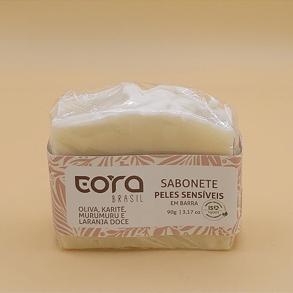 Sabonete em barra para peles sensíveis 90g - Eora