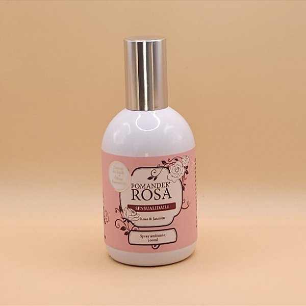 Pomander Rosa e Jasmim - Sensualidade Spray 100ml
