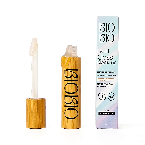 Lip Oil Gloss Bioplump Furta Cor 7G - Biobio