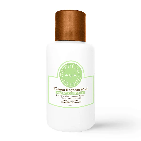 Tônico Regenerador Antioleosidade 90ml AUÁ