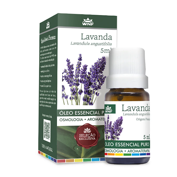 Óleo Essencial de Lavanda Angustifolia 5ml - WNF