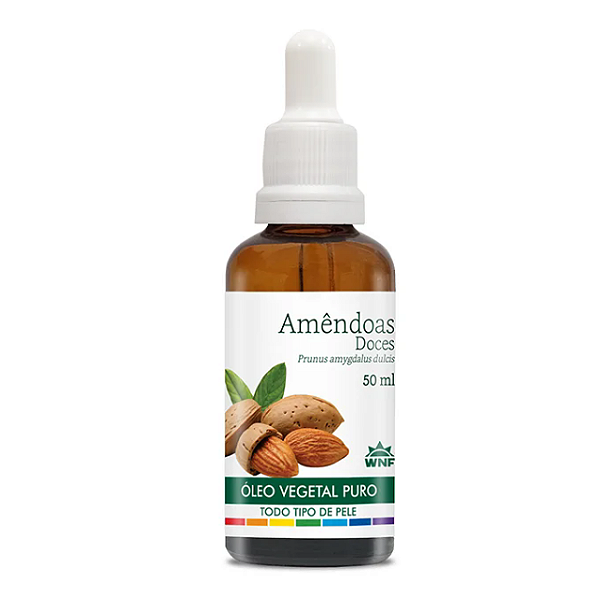 Óleo Vegetal de Amêndoas Doces 50ml - WNF