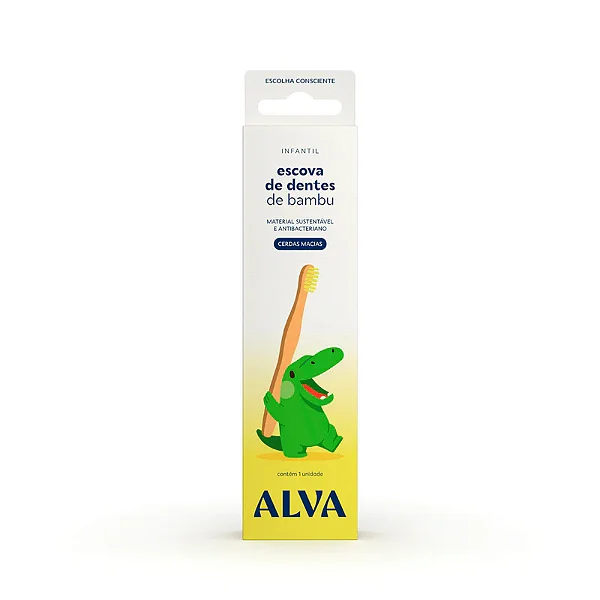 Escova de Dentes Bamboo Infanti Personal Care - Alva