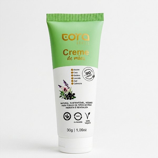 Creme de mãos natural e vegano 30g - Eora