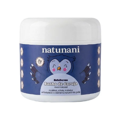 Banho de Coruja Rescue Skin,  Aveia Coloidal -60g - Natunani