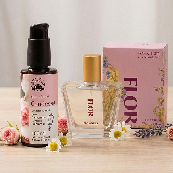 Perfumaria natural & hidratação