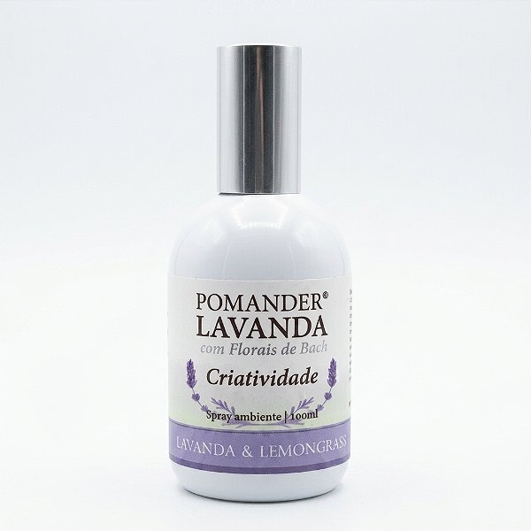 Pomander Lavanda e lemongrass Criatividade spray ambiente 100ml
