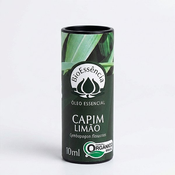 Óleo essencia de Capim Limão Orgânico 10ml - Bioessencia