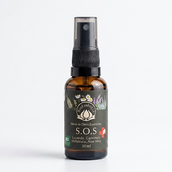 Blend S.O.S para Cortes e Picadas  30ml - Bioessencia