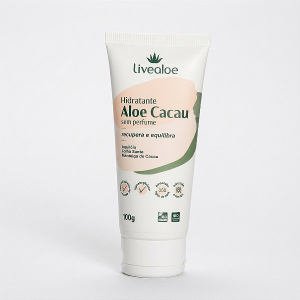 Hidratante Aloe Cacau 100g - Livealoe