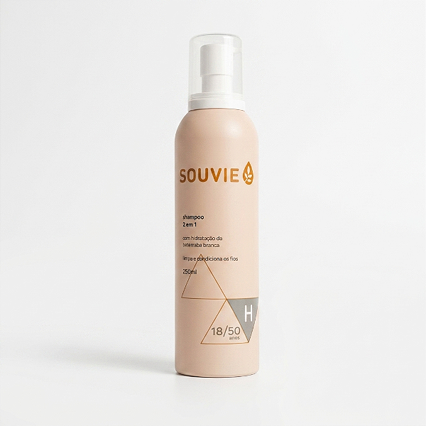Shampoo 2 em 1 Homem 250ml - Souvie