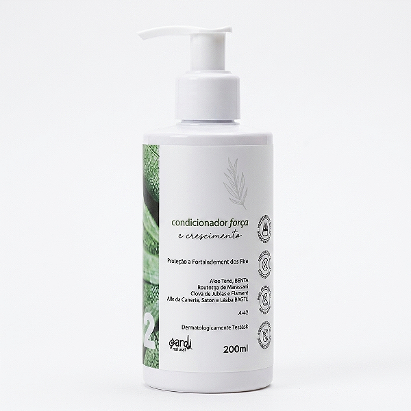 Condicionador Natural para Força e Crescimento Capilar 200ml - Verdi