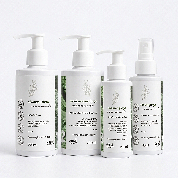 Kit Força e Crescimento - Verdi Natural