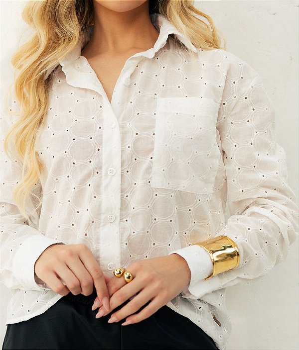 Camisa Laise-Branca-G