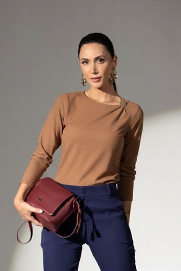 Blusa Melissa-Cappuccino 40
