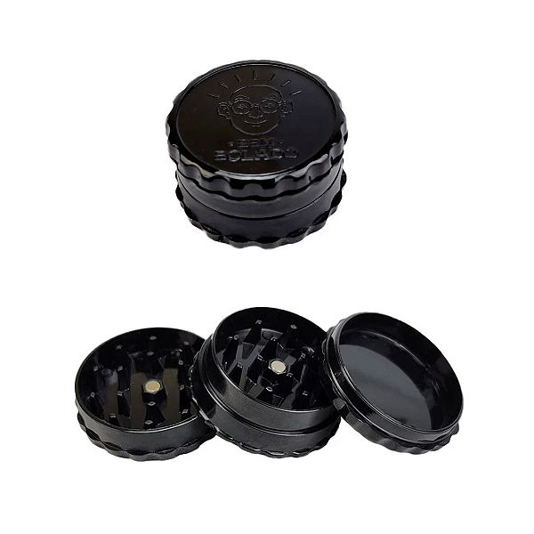 Dichavador de Policarbonato Preto - Bem Bolado