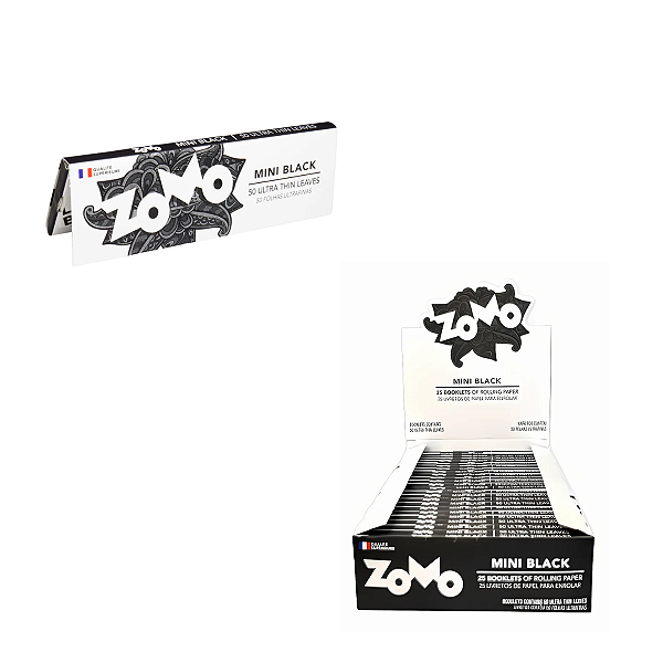 Papel para Cigarro Perfect Black Mini - Zomo
