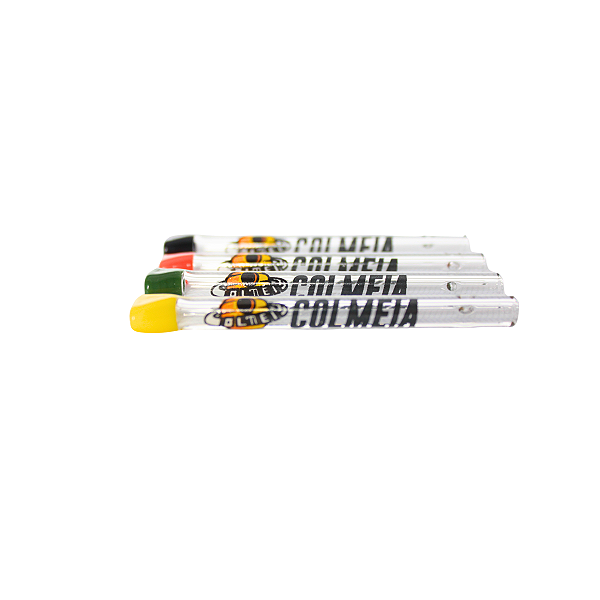 Piteira de Vidro 5cm Bucal Flat - 4 mm