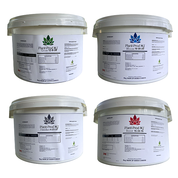 Kit de Fertilizantes 500g - Plant-Prod MJ