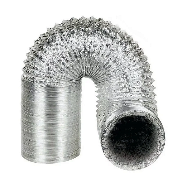 Duto Aluminizado 100 mm - Aludec - 10 m