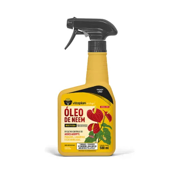 Inseticida Óleo de Neem (Neem-Dengue) - Vitaplan - 500ml