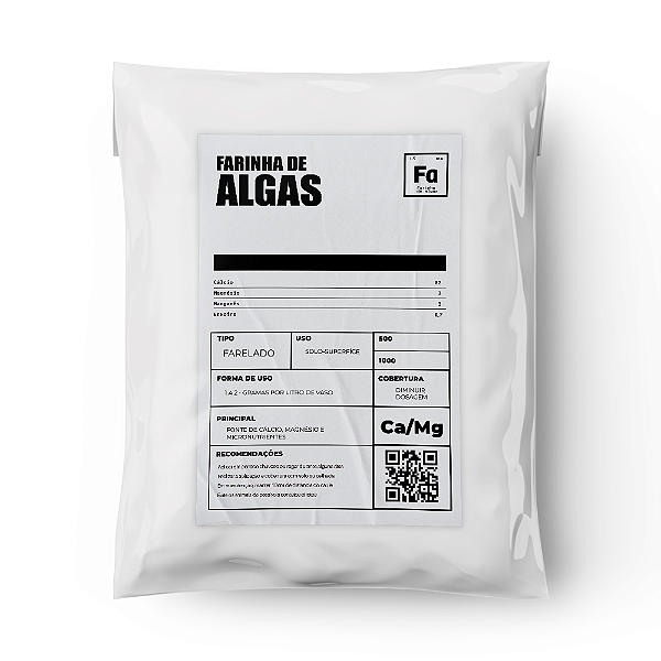 Farinha de Algas para Solo