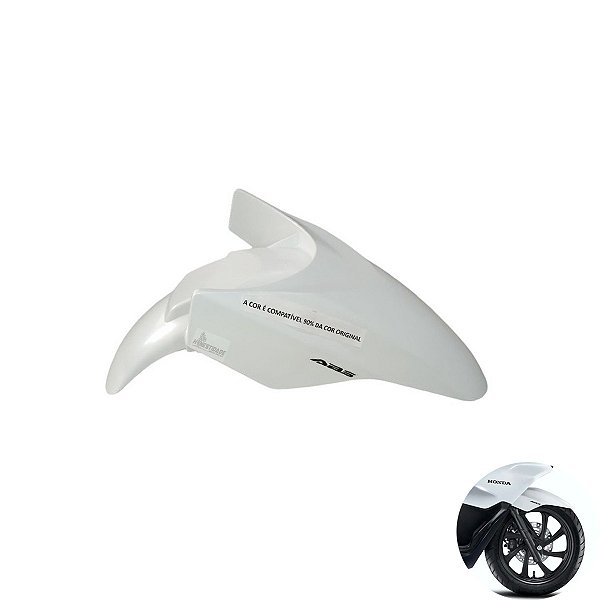 PARALAMA DIANTEIRO PCX 2019 2020 2021 2022 BRANCO FOSCO