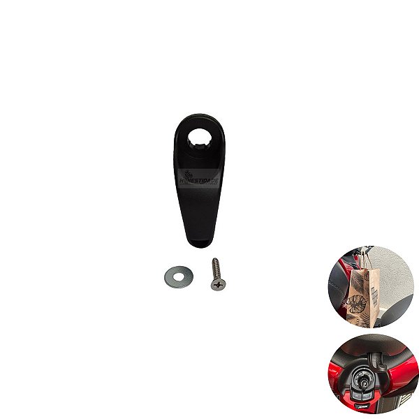GANCHO PORTA SACOLA XMAX 250 2020 2021 2022 2023 2024