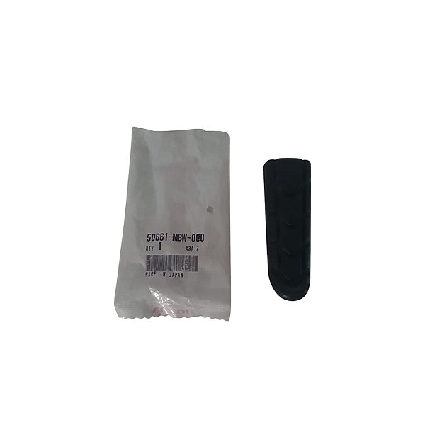 BORRACHA PEDALEIRA HORNET 2008 ATÉ 2014 CBR 600 1999 ATÉ 2022