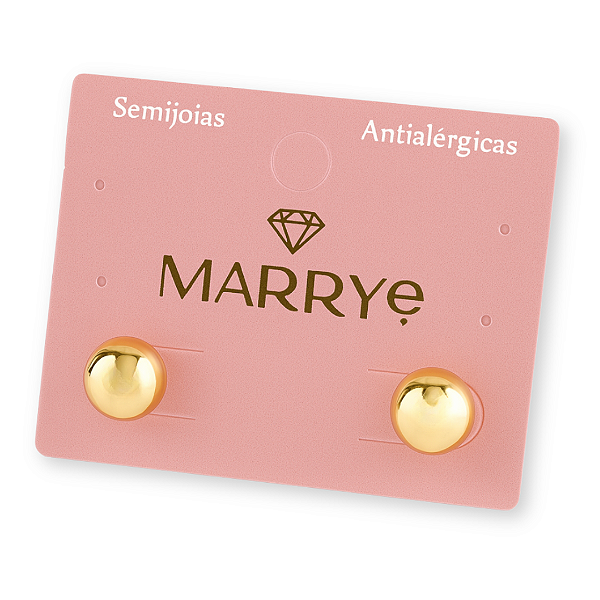 Brinco Semijoia Esfera M