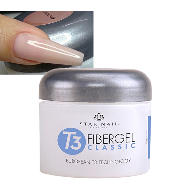 GEL - T3 FIBERGEL UV 28G - OPAQUE NUDE 28G