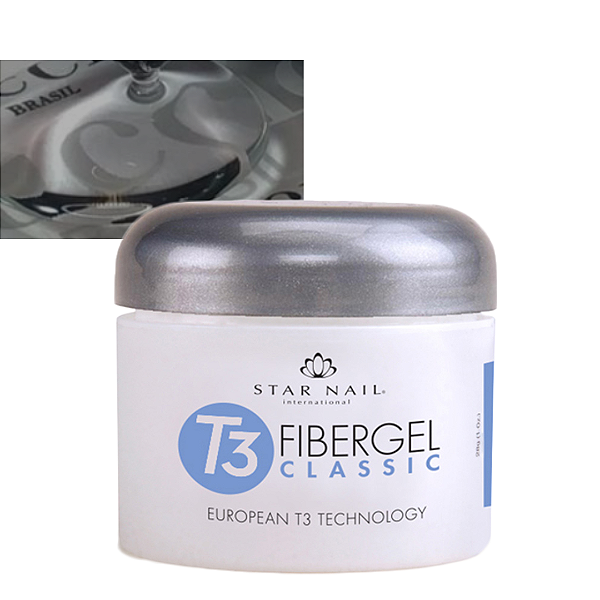 GEL - T3 FIBERGEL UV 28G - CLEAR