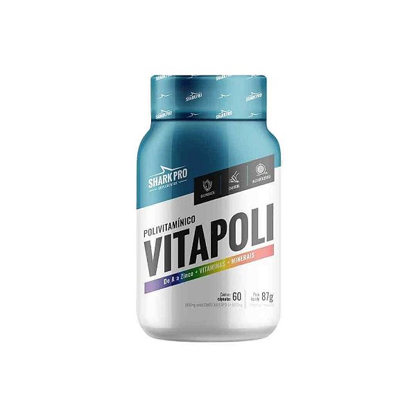 Polivitamínico VitaPoli 60caps | SHARK PRO