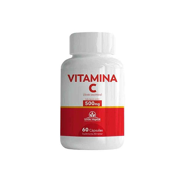 Vitamina C 60caps | UNIÃO VEGETAL