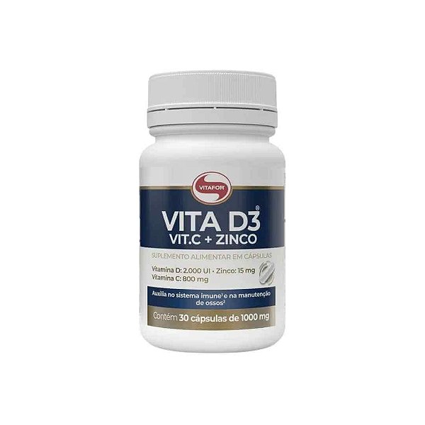 Vitamina D3 + Vit. C + Zinco | VITAFOR