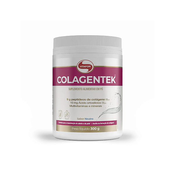 Colagentek® em Pó 300g | Vitafor